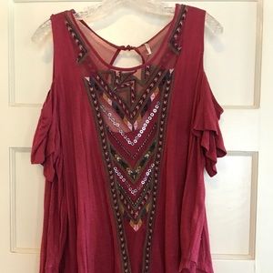 Off the shoulder top